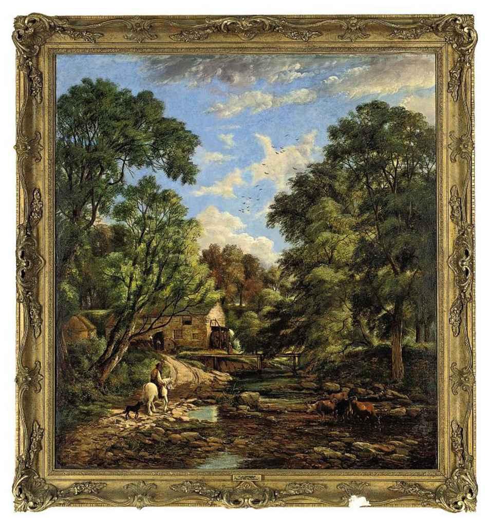 John Joseph Hughes - Watermill, Donne Hills, Perthshire