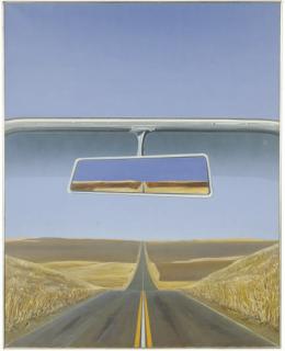 John Kalamaras - Untitled (Rear view mirror)