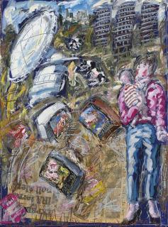 John Keane - Holding the Baby (New British Landscape No. 4)