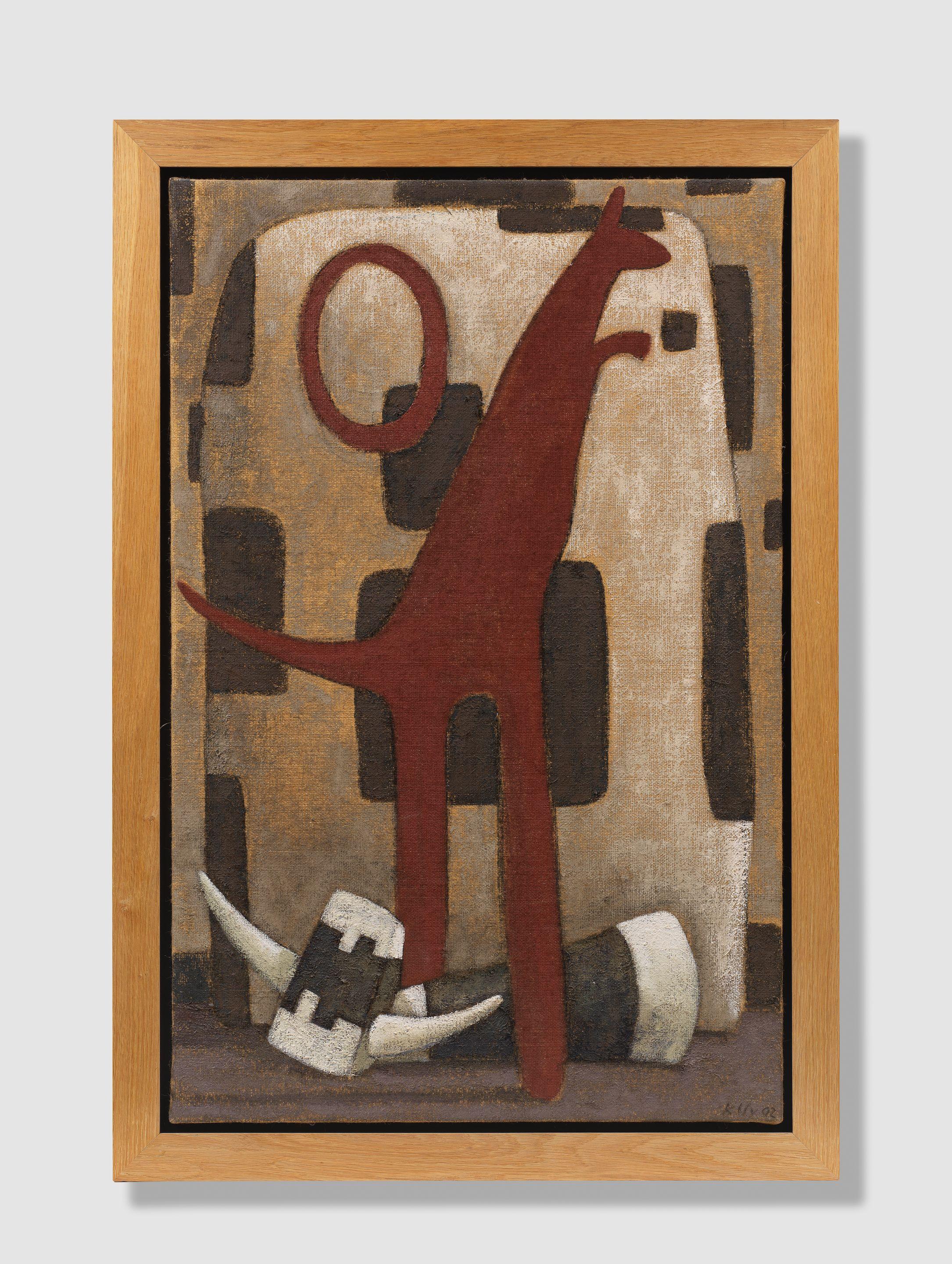 John Kelly - Cow\'s Head and Red Roo, 2002
