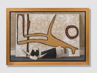 John Kelly - Cow\'s Head and Roo I, 2002