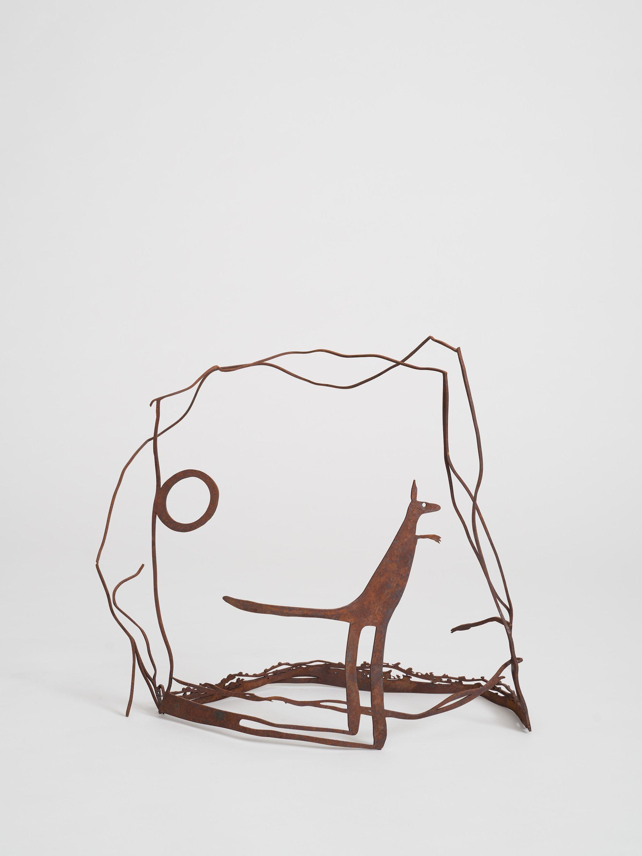 John Kelly - Study for the Drawing Room (rusted), 2005