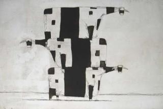 John Kelly - Three Cows In A  Pile