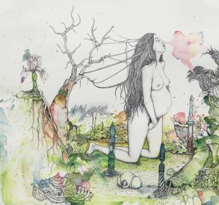 John Kleckner - Untitled (Pregnant Girl)