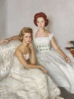John Koch - Double Portrait