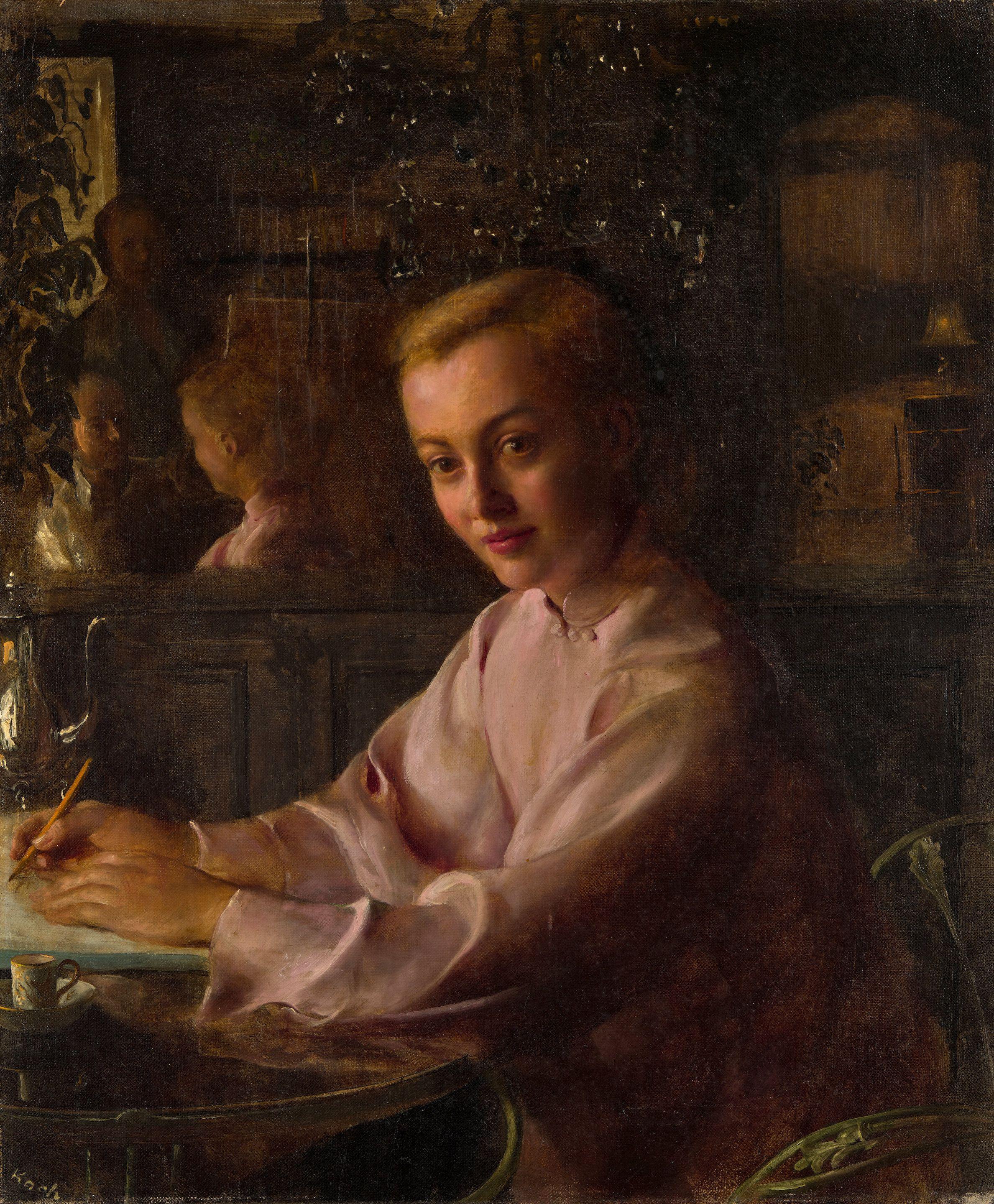 John Koch - Portrait of Faye Emerson