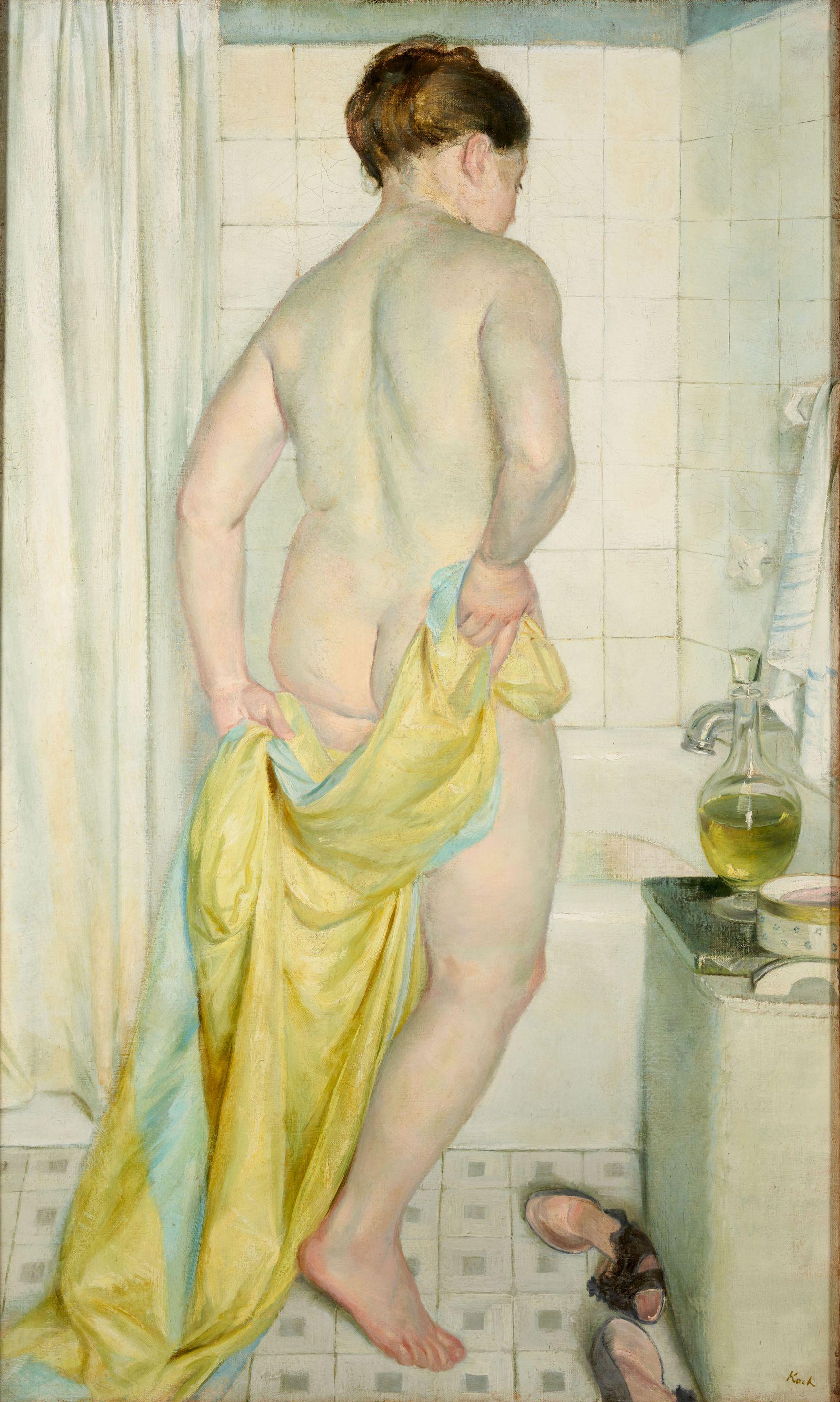 John Koch - Woman Bathing