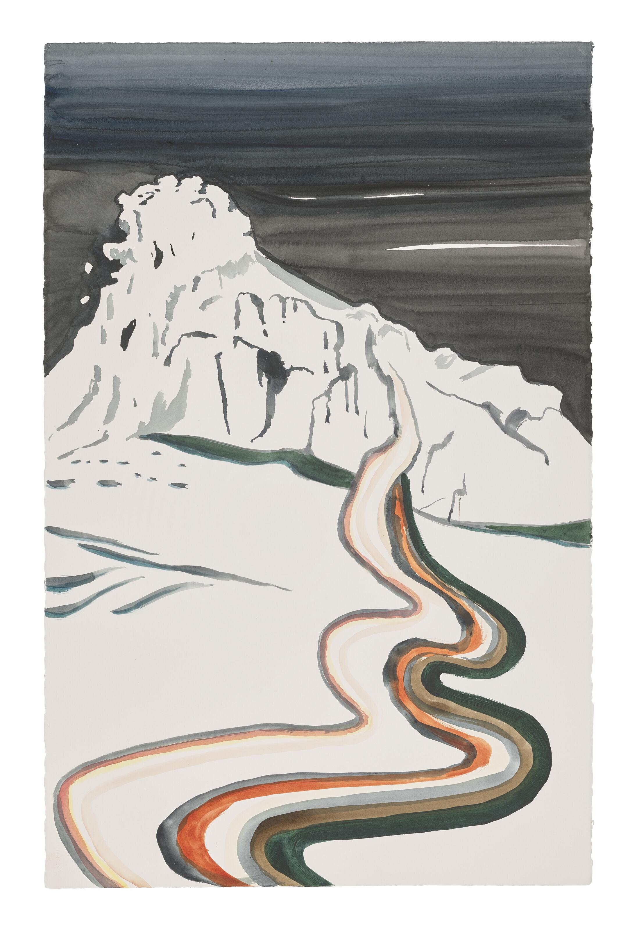 John Kørner - Glacier at Night