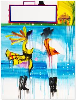 John Kørner - Man and Woman with Their Houses