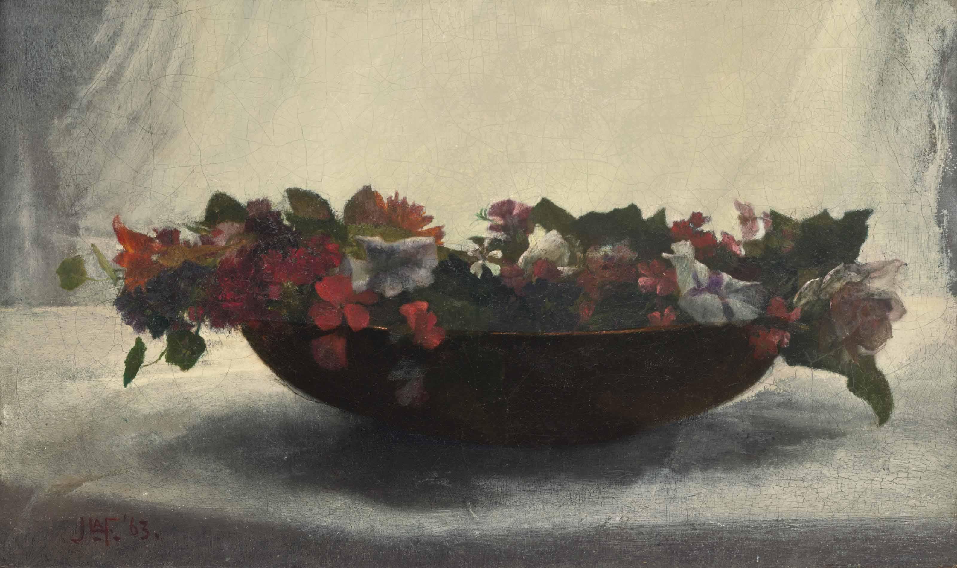 John La Farge - Bowl of Flowers