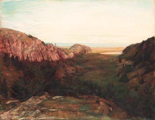 John La Farge - The Last Valley--Paradise Rocks