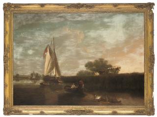 John Laporte - A Backwater On The Upper Reaches of The Thames