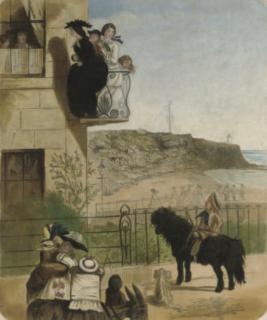 John Leech, R.I. - Le cavalier