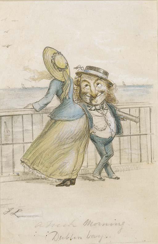 John Leech - A fresh morning, Dublin Bay