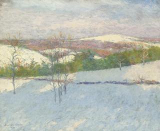 John Leslie Breck - Early Snow