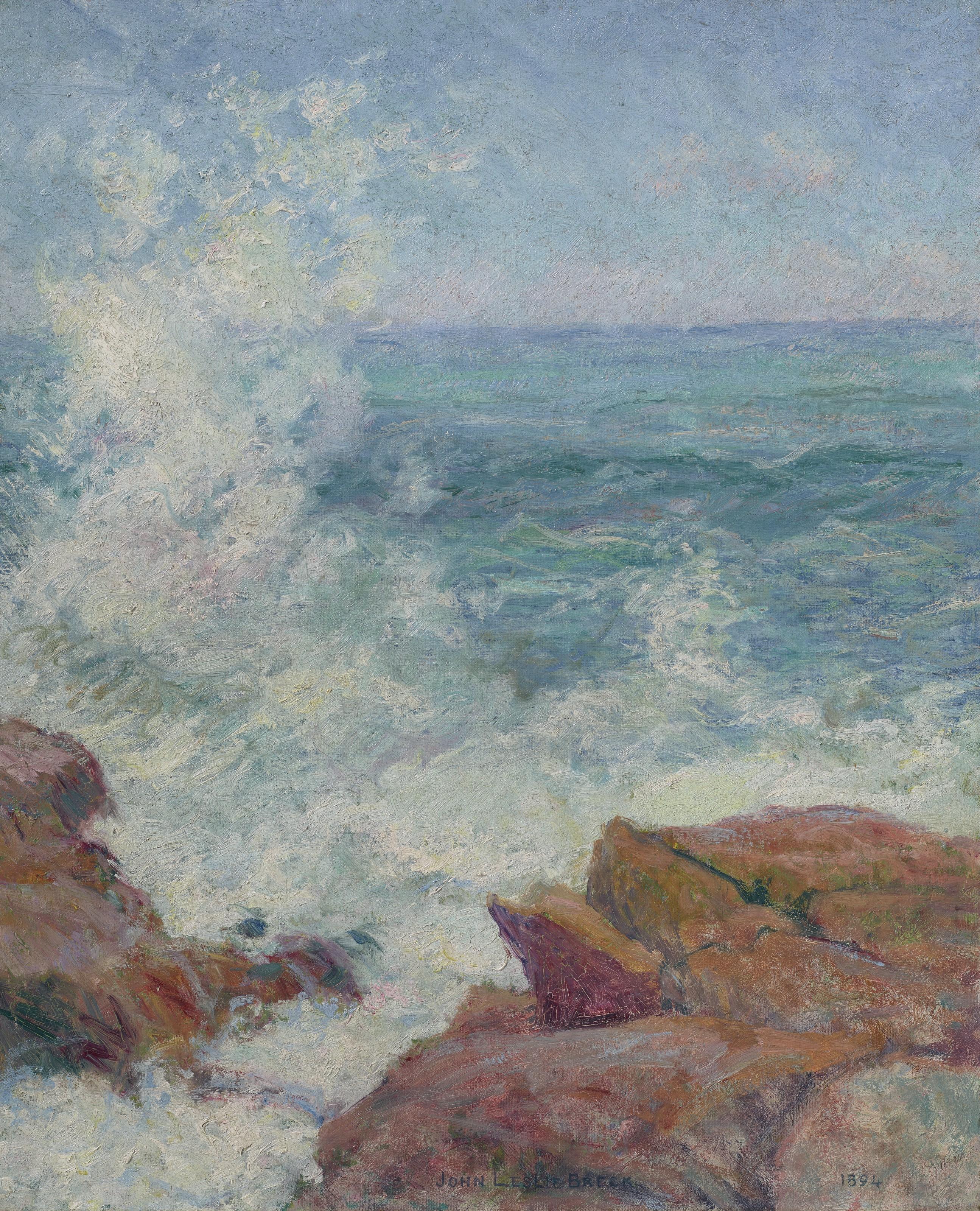 John Leslie Breck - Surf at Gloucester