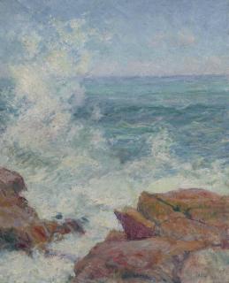 John Leslie Breck - Surf at Gloucester