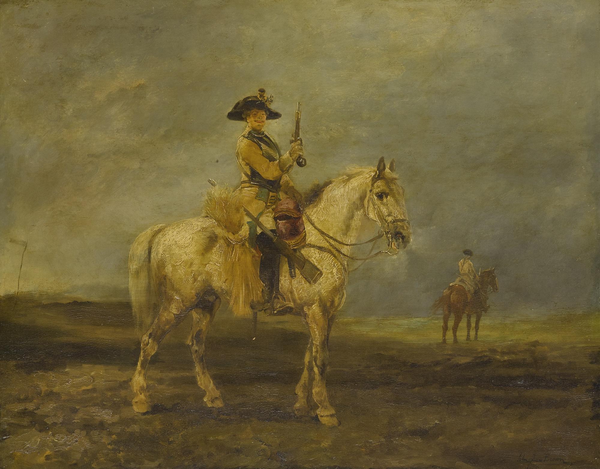 John Lewis Brown - French on Guard 