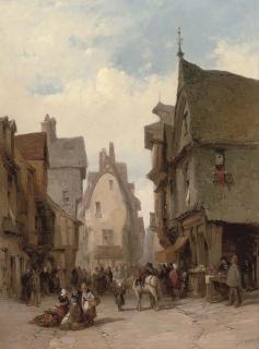 John Lewis Wood, R.I. - Vitré, Brittany