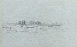 John Linnell, R.A. - Paddington fields