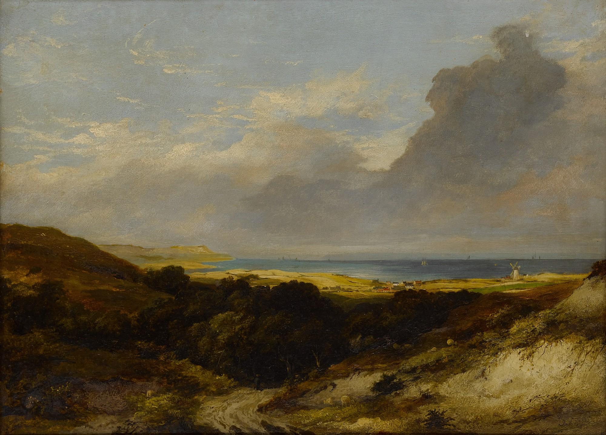 John Linnell the Elder - Coastal Landscape