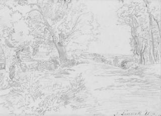 John Linnell - A group of eight landscapes, including views of Hampshire; Balcombe, and Ffestiniog
