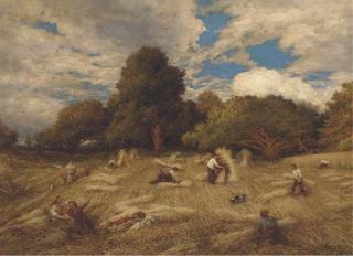 John Linnell - Gathering In The Harvest