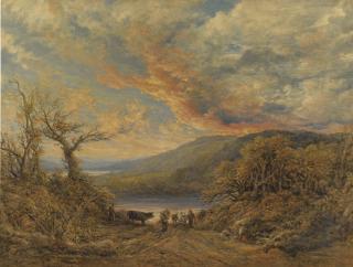 John Linnell - Red Sunset