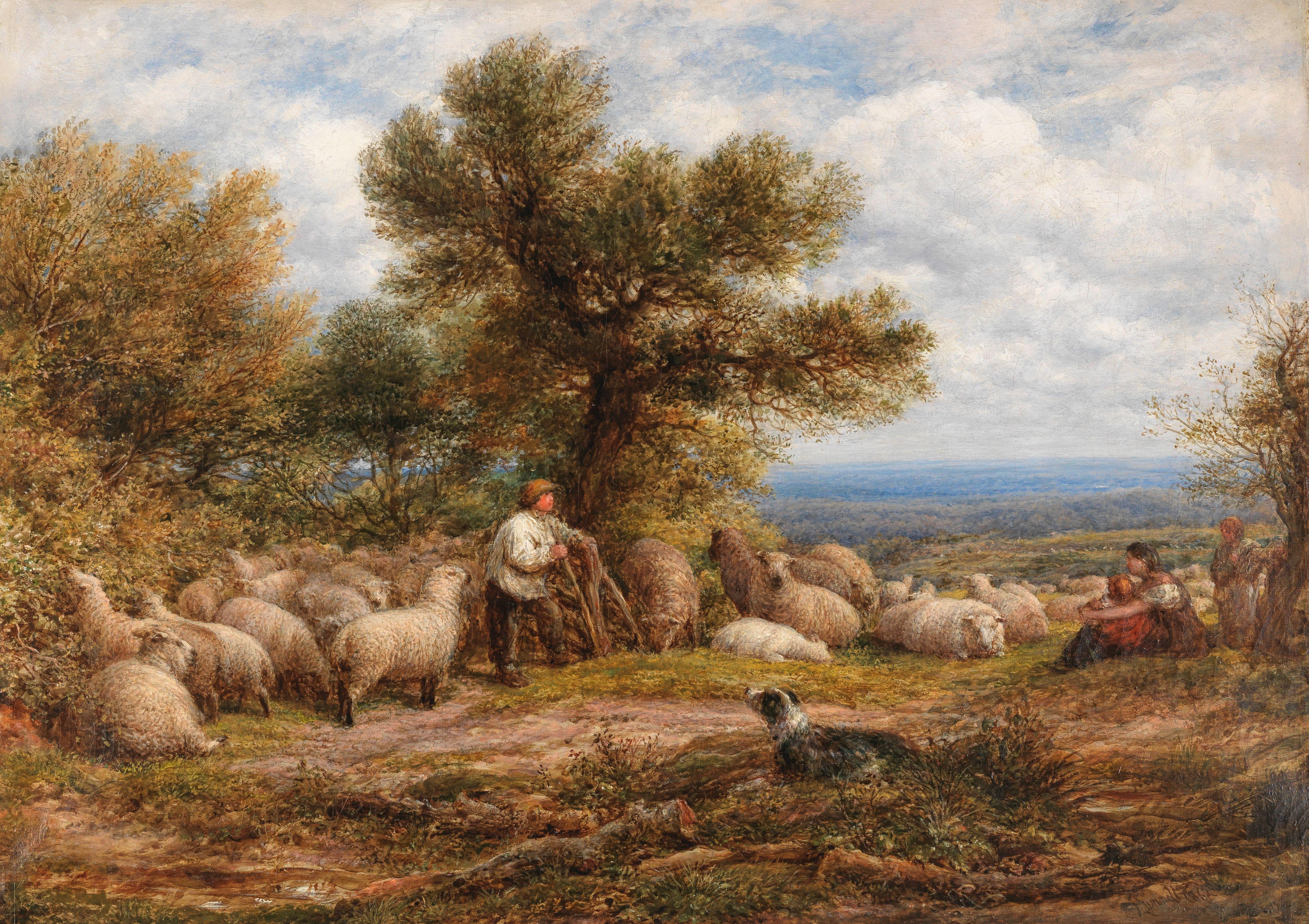 John Linnell - \'Sheep\'