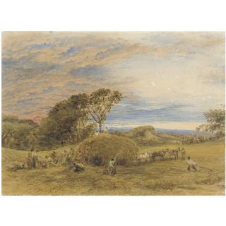 John Linnell - The Harvest Field