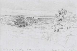 John Linnell - View of Lymington