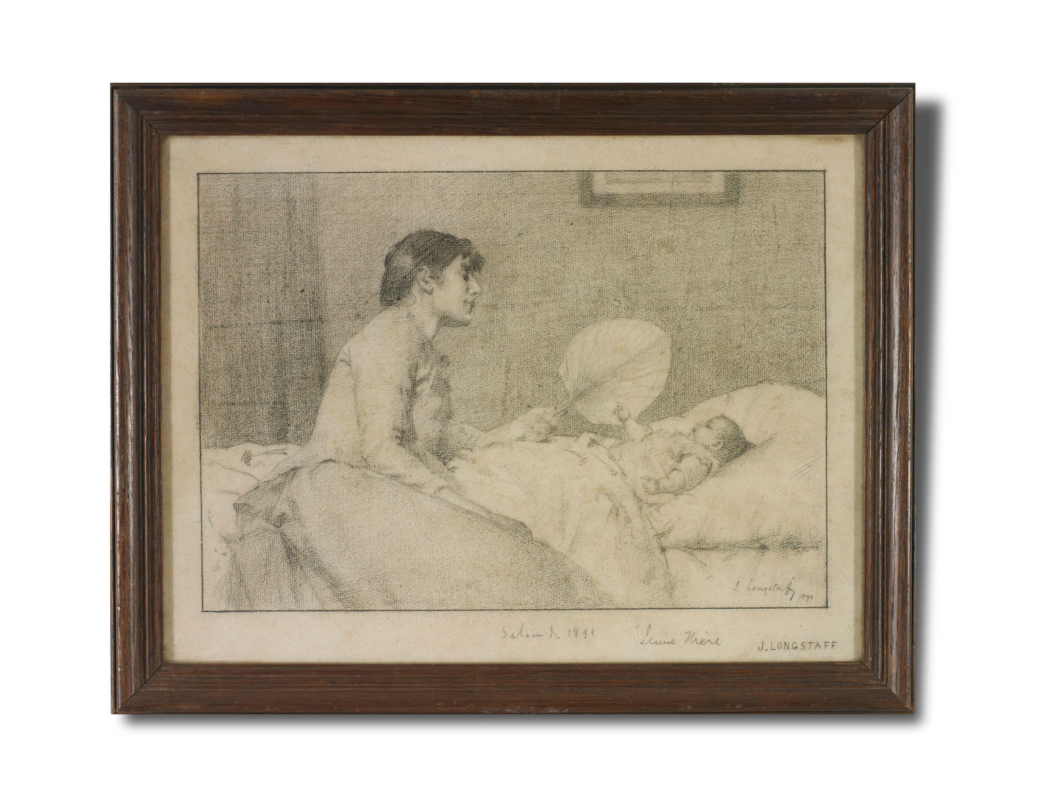 John Longstaff - Jeune Mere, c.1891