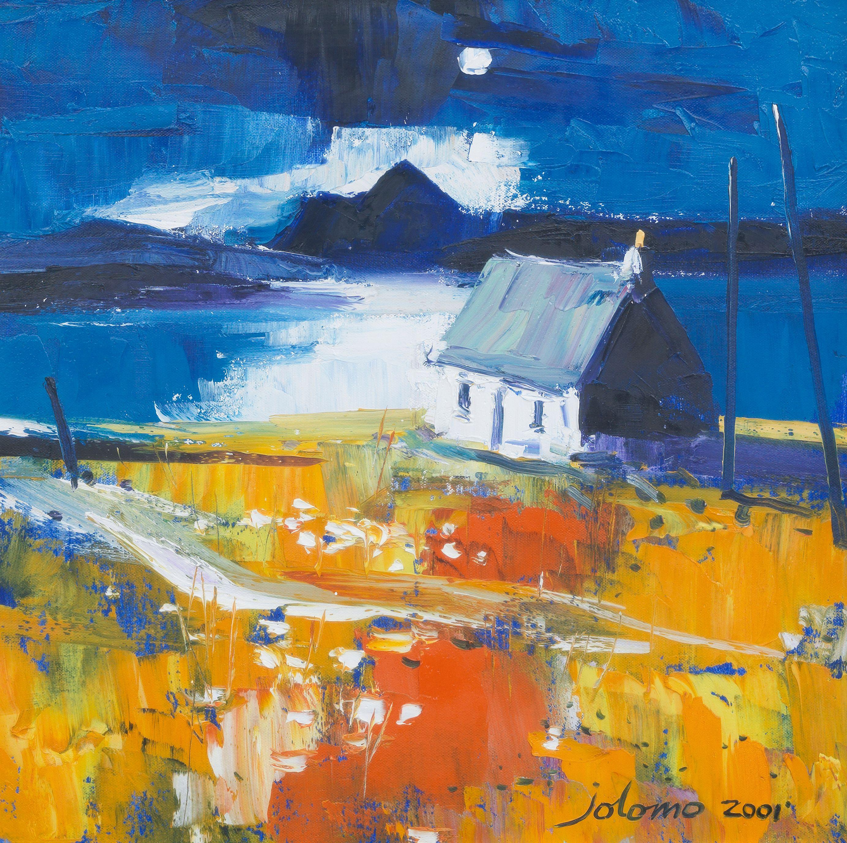 John Lowrie Morrison - Moon over Ben Talla, Isle of Mull