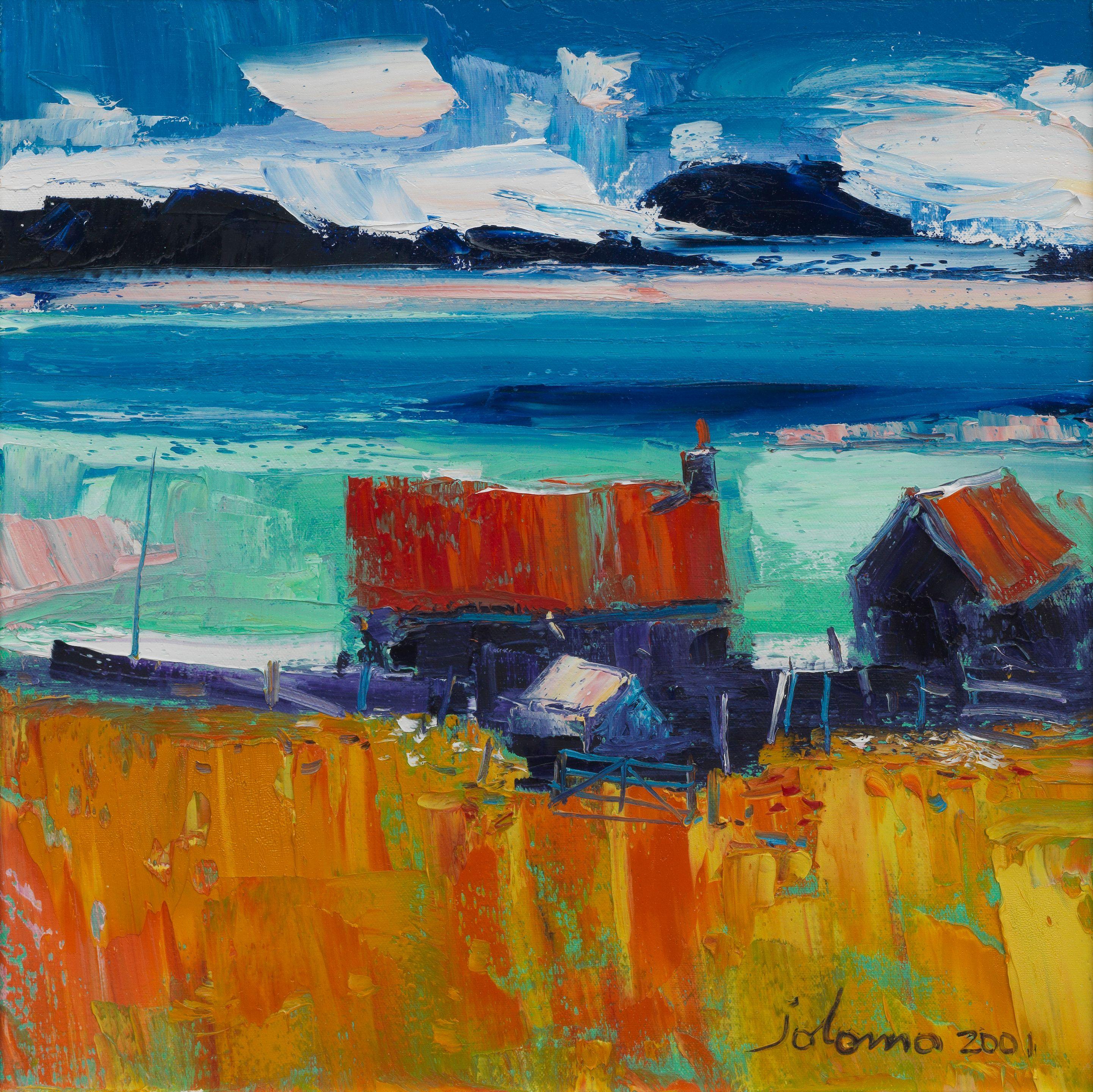 John Lowrie Morrison - Red roofs, Iona