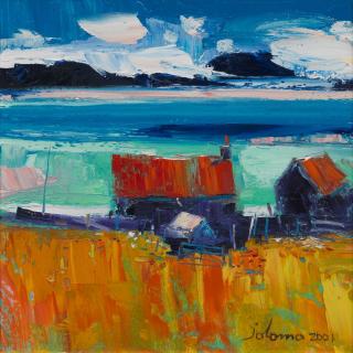 John Lowrie Morrison - Red roofs, Iona