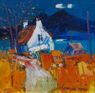 John Lowrie Morrison - Ulva Schoolhouse and Ben More