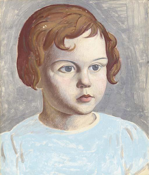 John Luke, R.U.A. - Girl\'s Head