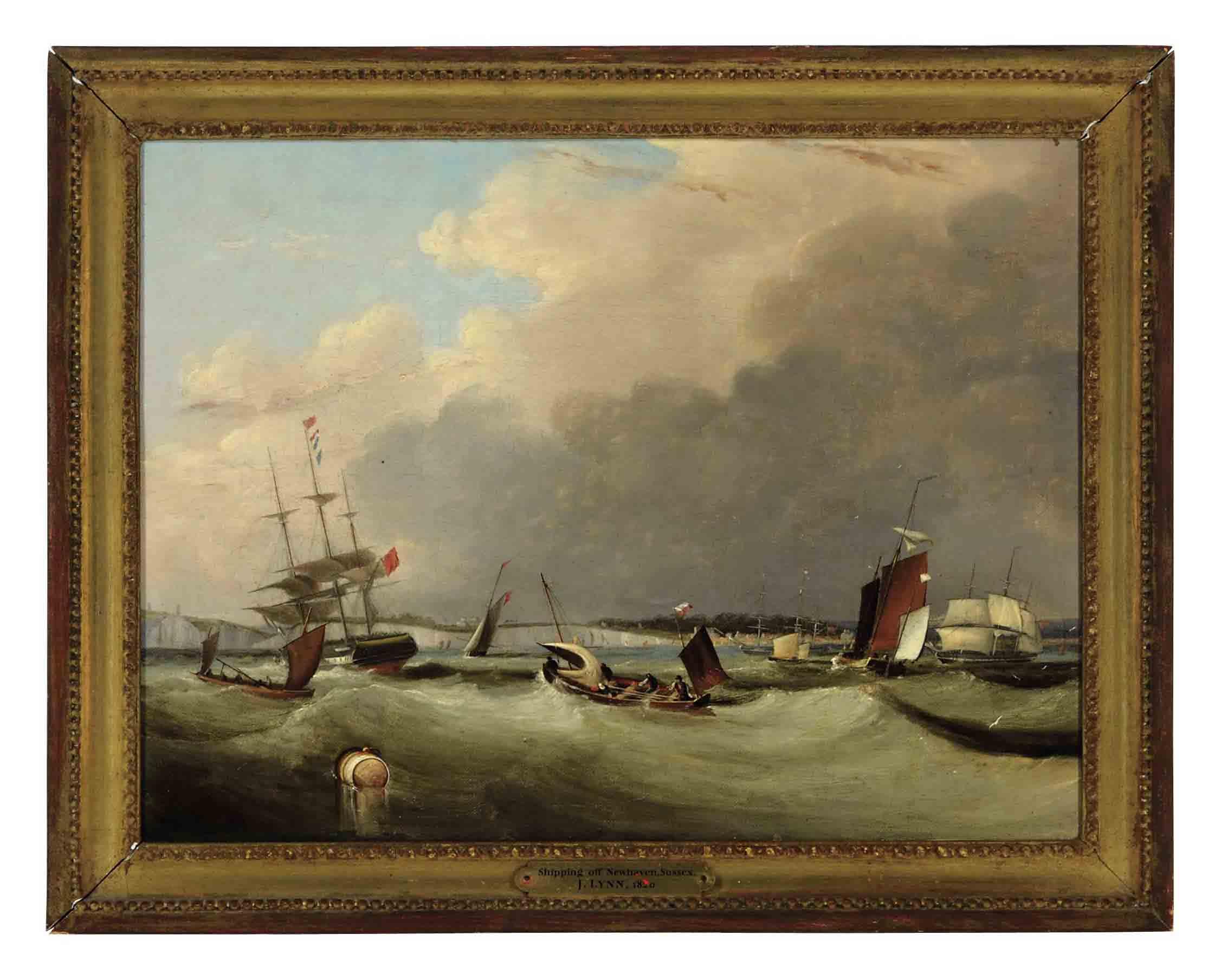 John Lynn - Shipping off Newhaven, Sussex