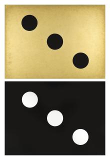 John M. Armleder - Untitled (2 works)