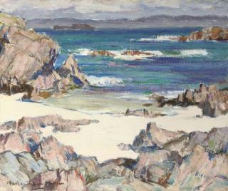 John Maclauchlan Milne, R.S.A. - Calva Shore, Iona