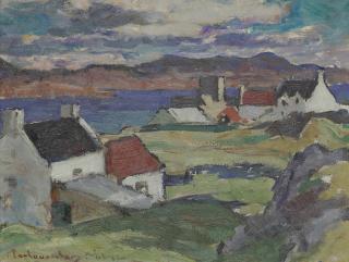 John Maclauchlan Milne, R.S.A. - Iona Abbey