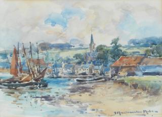 John Maclauchlan Milne RSA - Ferryden, Montrose