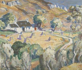 John Maclauchlan Milne - Harvest Time, Arran