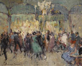 John Maclauchlan Milne - Moulin De La Galette, Paris
