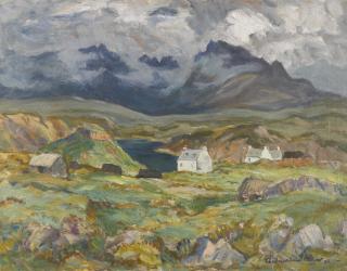 John Maclauchlan Milne - The Black Cuillin, Isle Of Skye