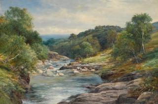 John Macwhirter R.A., H.R.S.A., R.I., R.E. - Glen Sannox, Isle Of Arran