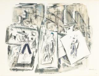 John Marin - City Movement, Manhattan