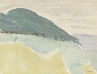 John Marin - Lake And Mountains