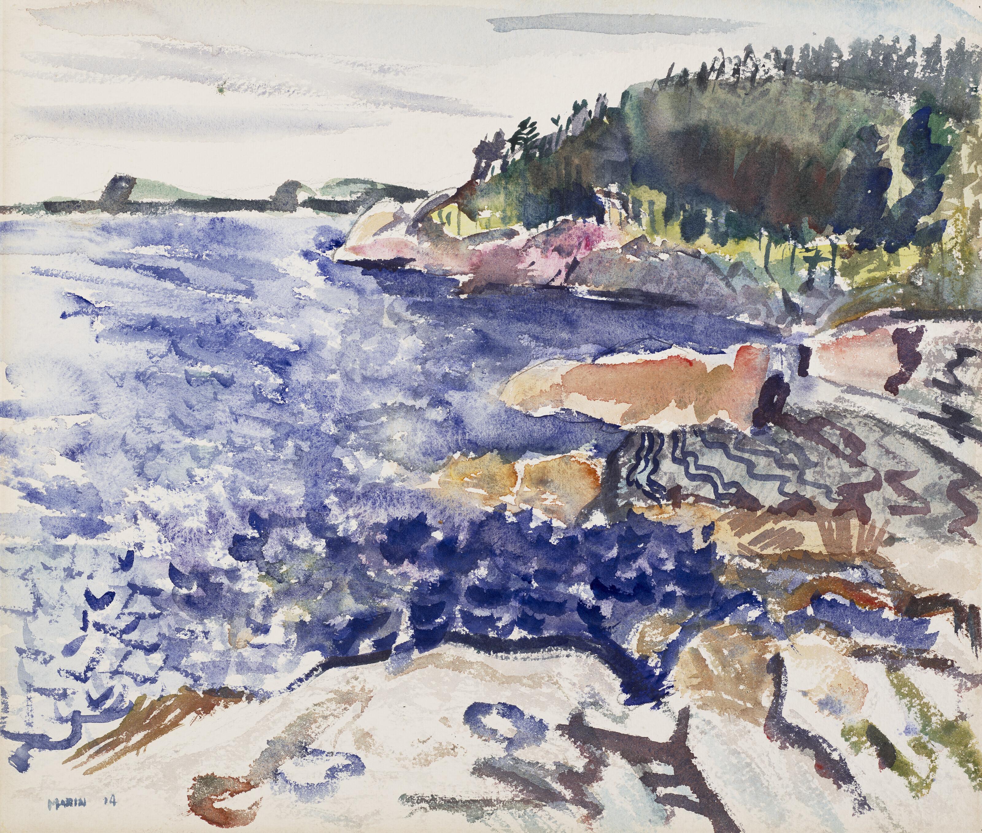 John Marin - Maine Coast