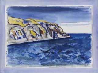 John Marin - Marine Series, Maine: Jordan\'s Delight Island